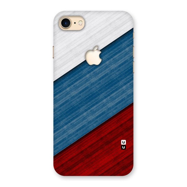 Slant Beautiful Stripe Back Case for iPhone 7 Apple Cut