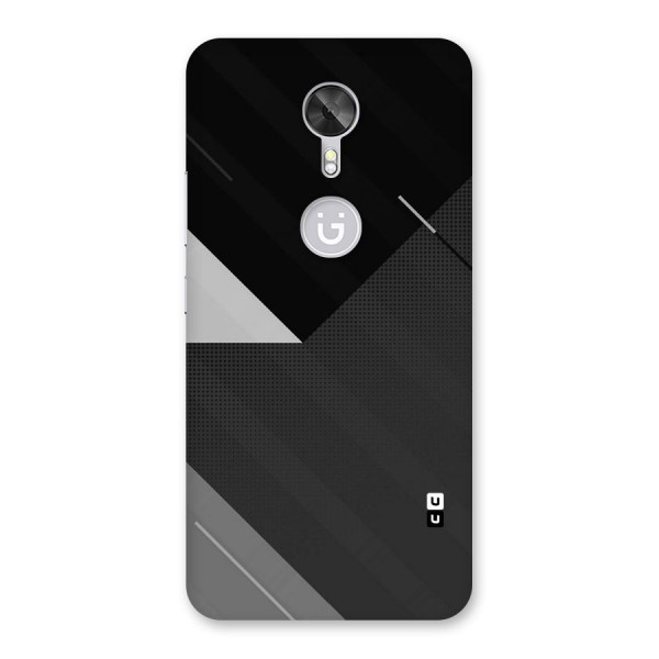 Slant Grey Back Case for Gionee A1