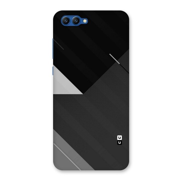 Slant Grey Back Case for Honor View 10