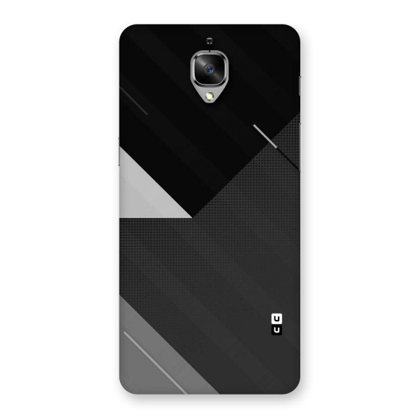 Slant Grey Back Case for OnePlus 3T