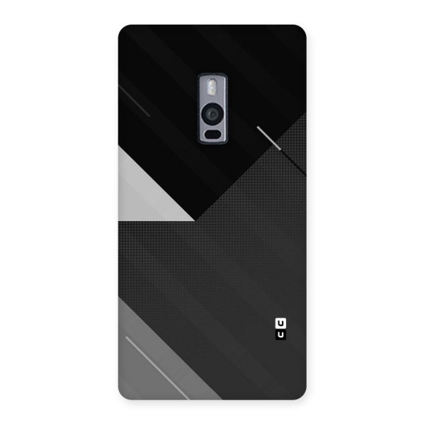 Slant Grey Back Case for OnePlus Two