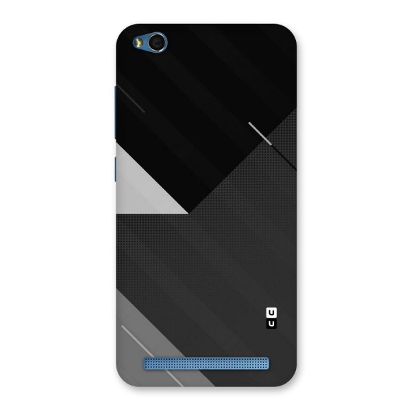 Slant Grey Back Case for Redmi 5A