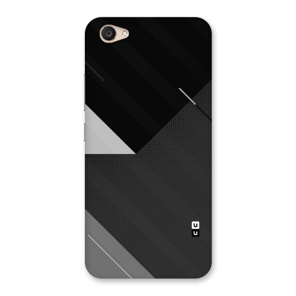 Slant Grey Back Case for Vivo V5 Plus