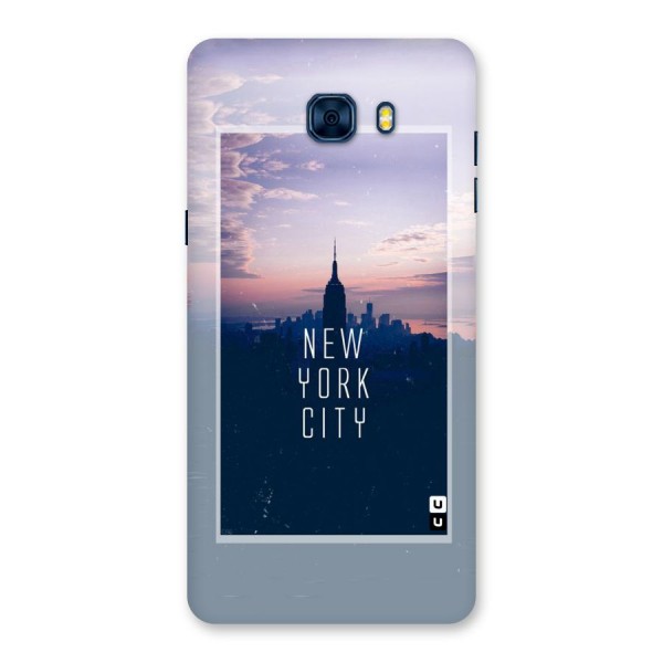 Sleepless City Back Case for Galaxy C7 Pro