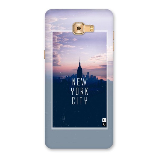 Sleepless City Back Case for Galaxy C9 Pro