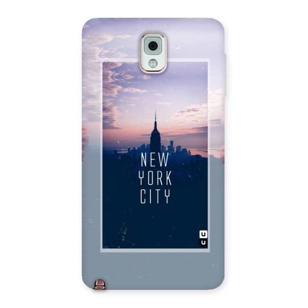 Sleepless City Back Case for Galaxy Note 3