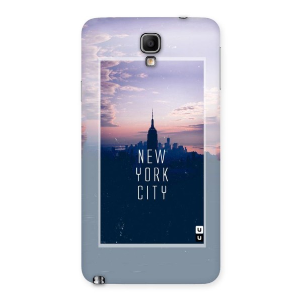 Sleepless City Back Case for Galaxy Note 3 Neo