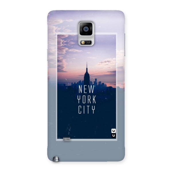 Sleepless City Back Case for Galaxy Note 4