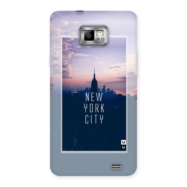 Sleepless City Back Case for Galaxy S2