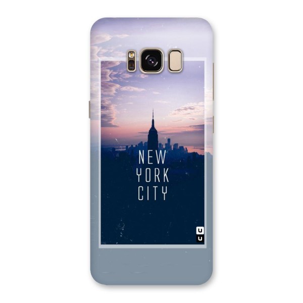 Sleepless City Back Case for Galaxy S8