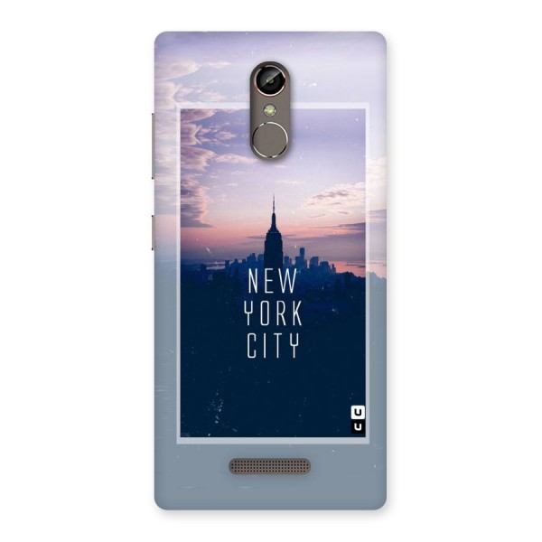 Sleepless City Back Case for Gionee S6s