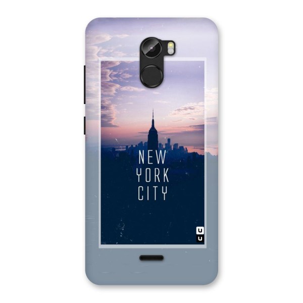 Sleepless City Back Case for Gionee X1