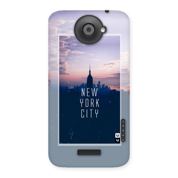 Sleepless City Back Case for HTC One X