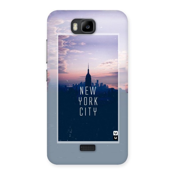 Sleepless City Back Case for Honor Bee