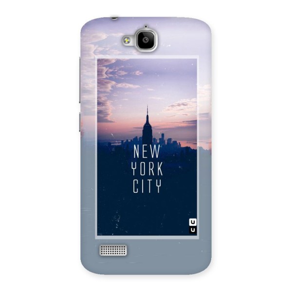 Sleepless City Back Case for Honor Holly