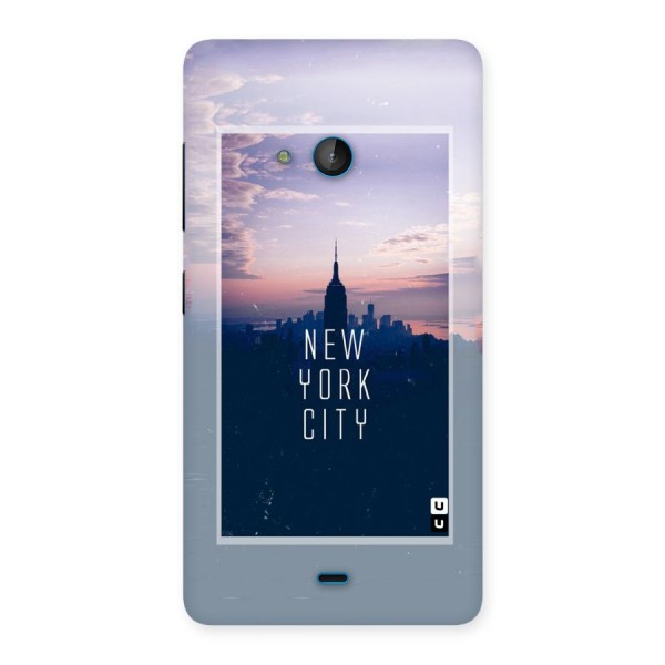 Sleepless City Back Case for Lumia 540