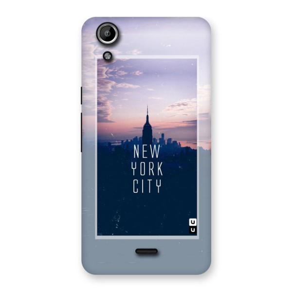 Sleepless City Back Case for Micromax Canvas Selfie Lens Q345