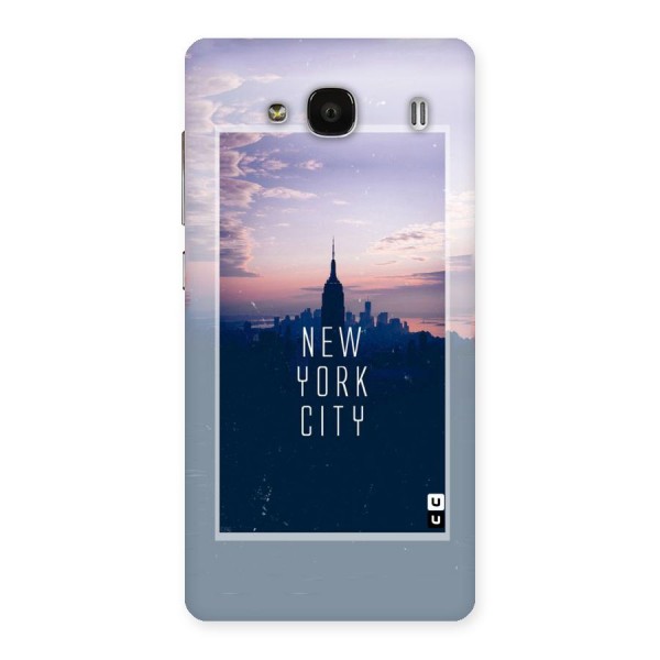 Sleepless City Back Case for Redmi 2