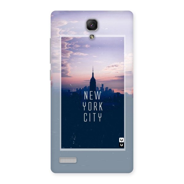 Sleepless City Back Case for Redmi Note