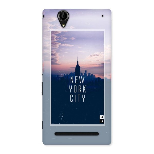 Sleepless City Back Case for Sony Xperia T2