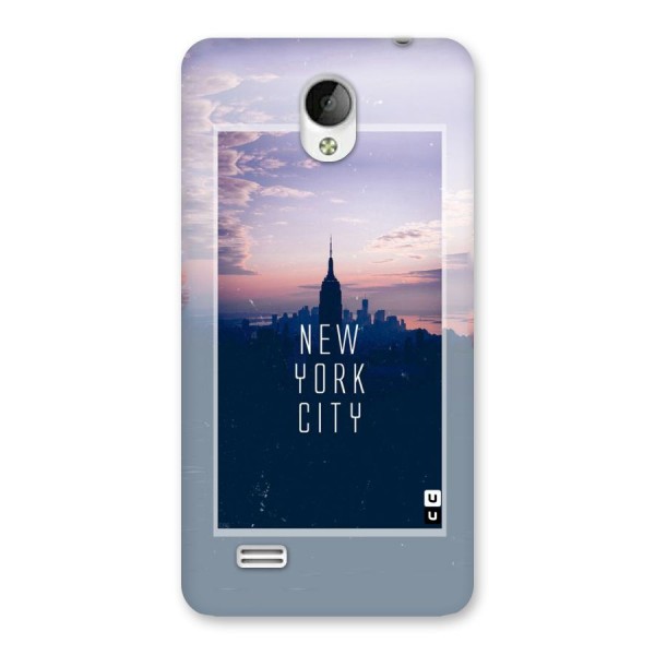 Sleepless City Back Case for Vivo Y21