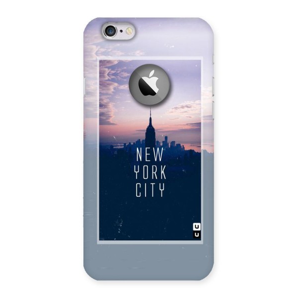 Sleepless City Back Case for iPhone 6 Logo Cut