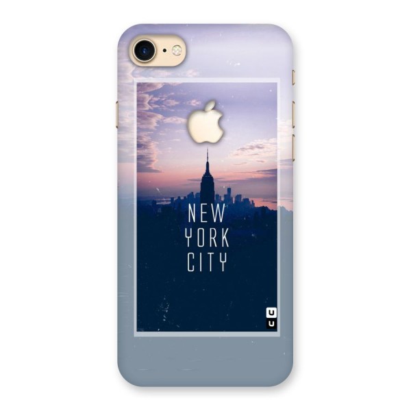 Sleepless City Back Case for iPhone 7 Apple Cut