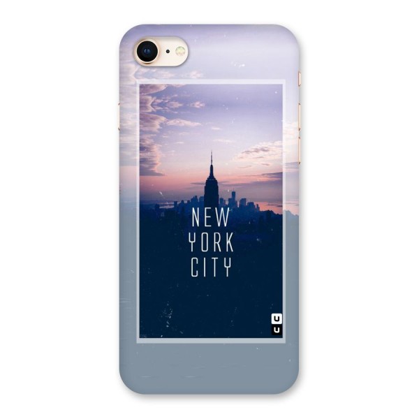Sleepless City Back Case for iPhone 8