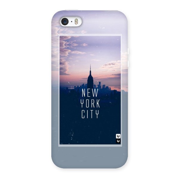Sleepless City Back Case for iPhone SE