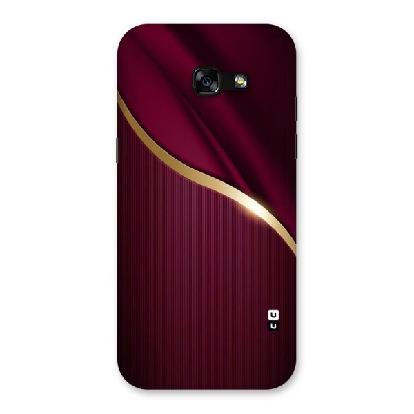 Smooth Maroon Back Case for Galaxy A5 2017