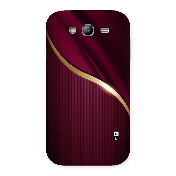 Smooth Maroon Back Case for Galaxy Grand