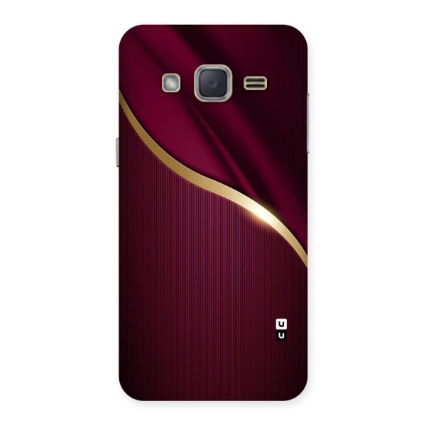Smooth Maroon Back Case for Galaxy J2