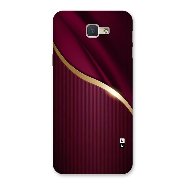 Smooth Maroon Back Case for Galaxy J5 Prime