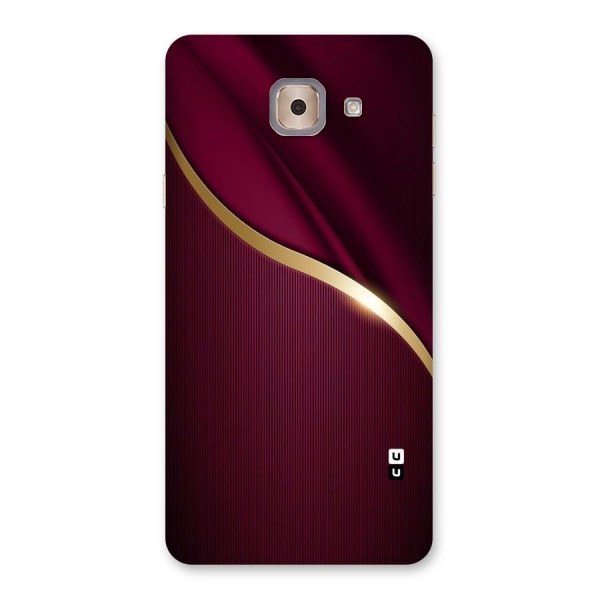 Smooth Maroon Back Case for Galaxy J7 Max