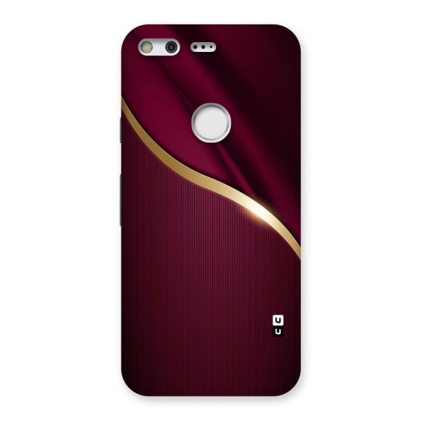 Smooth Maroon Back Case for Google Pixel XL