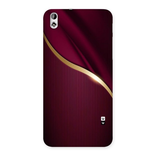 Smooth Maroon Back Case for HTC Desire 816s