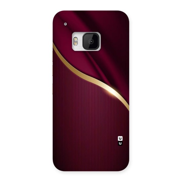 Smooth Maroon Back Case for HTC One M9