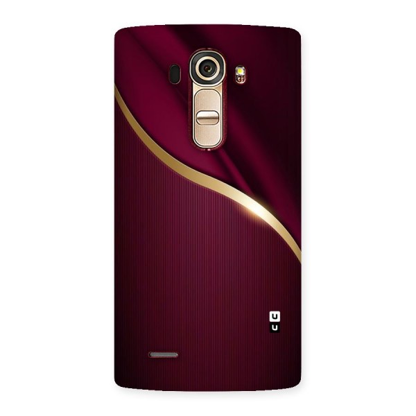 Smooth Maroon Back Case for LG G4