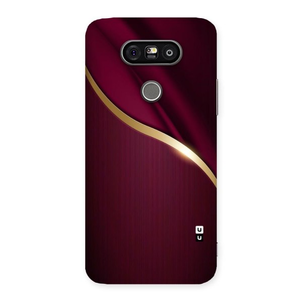 Smooth Maroon Back Case for LG G5