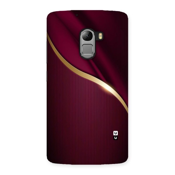 Smooth Maroon Back Case for Lenovo K4 Note