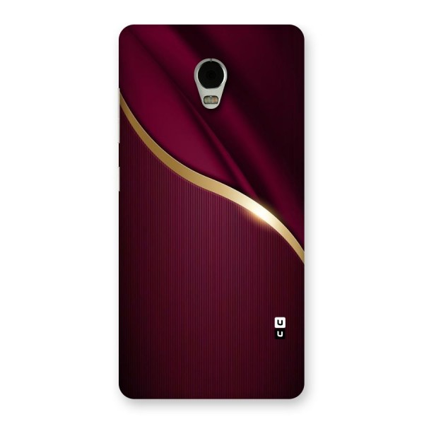 Smooth Maroon Back Case for Lenovo Vibe P1