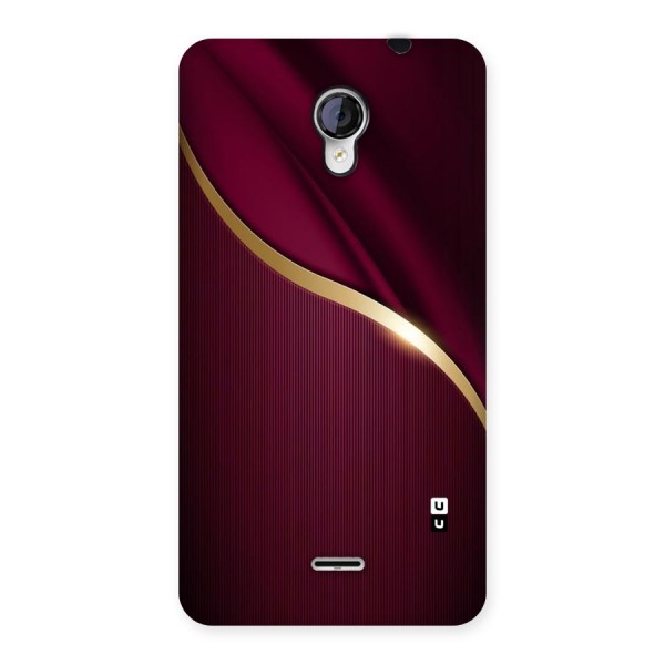 Smooth Maroon Back Case for Micromax Unite 2 A106