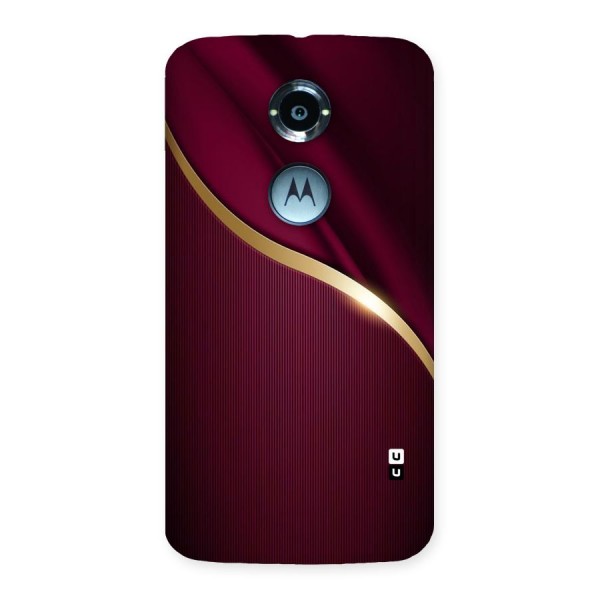 Smooth Maroon Back Case for Moto X 2nd Gen
