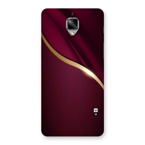 Smooth Maroon Back Case for OnePlus 3T