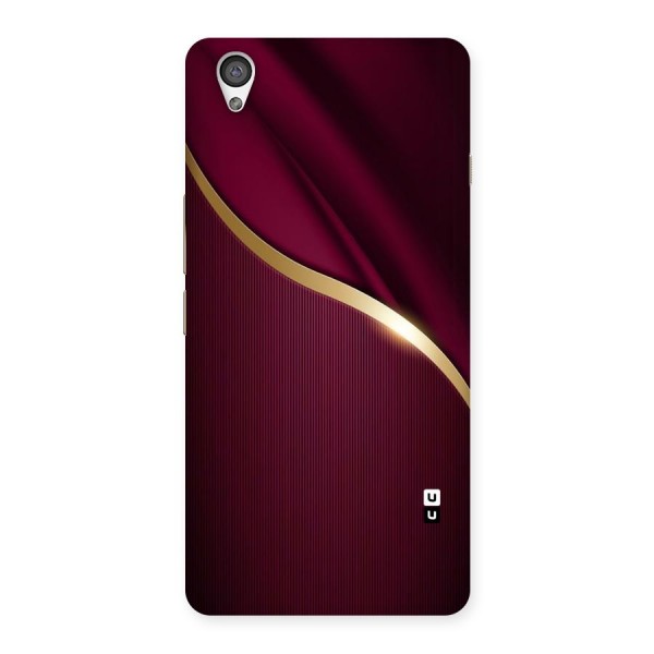 Smooth Maroon Back Case for OnePlus X