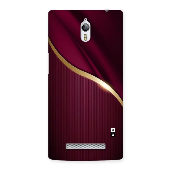 Smooth Maroon Back Case for Oppo Find 7