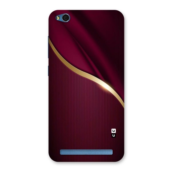 Smooth Maroon Back Case for Redmi 5A