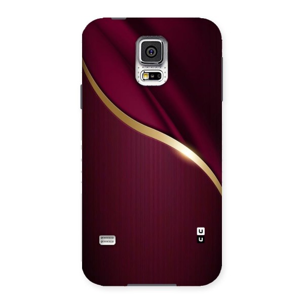 Smooth Maroon Back Case for Samsung Galaxy S5