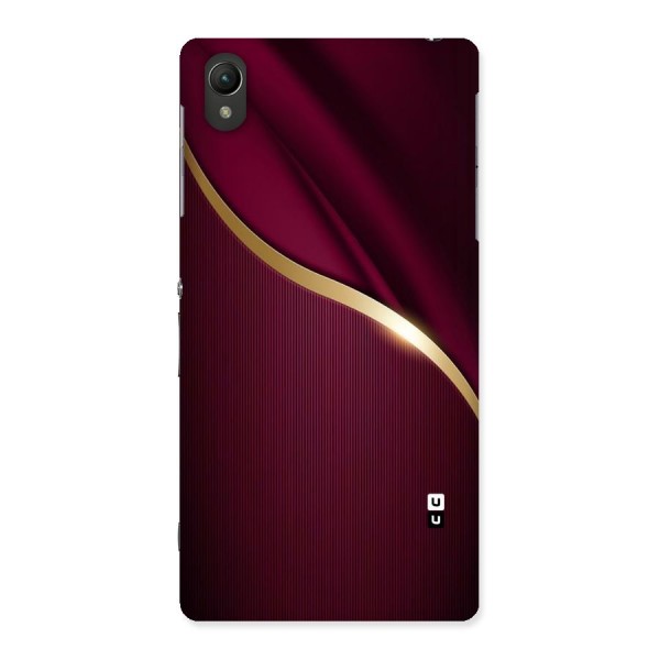 Smooth Maroon Back Case for Sony Xperia Z2