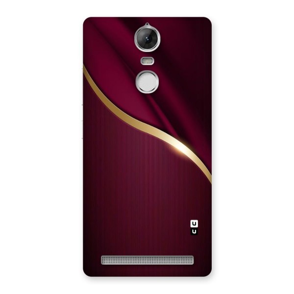 Smooth Maroon Back Case for Vibe K5 Note